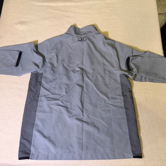 Under Armour Light Gray Zip-Up Jacket - Picture 2 of 4